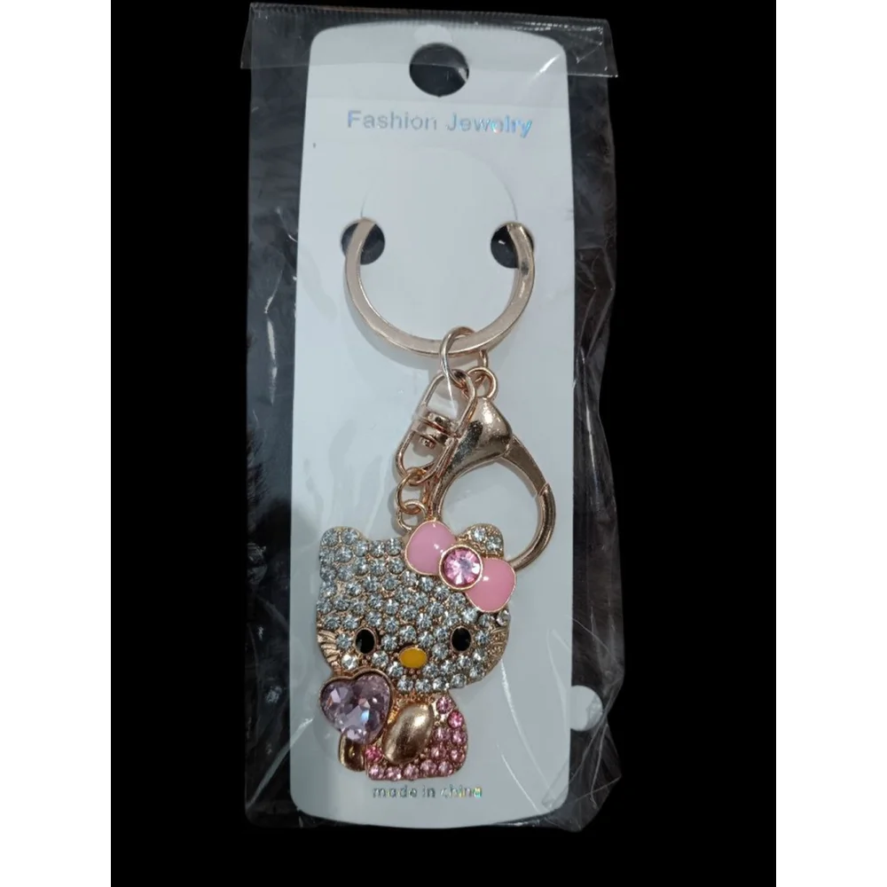 Hello Kitty Keychain Purse Charm NWT